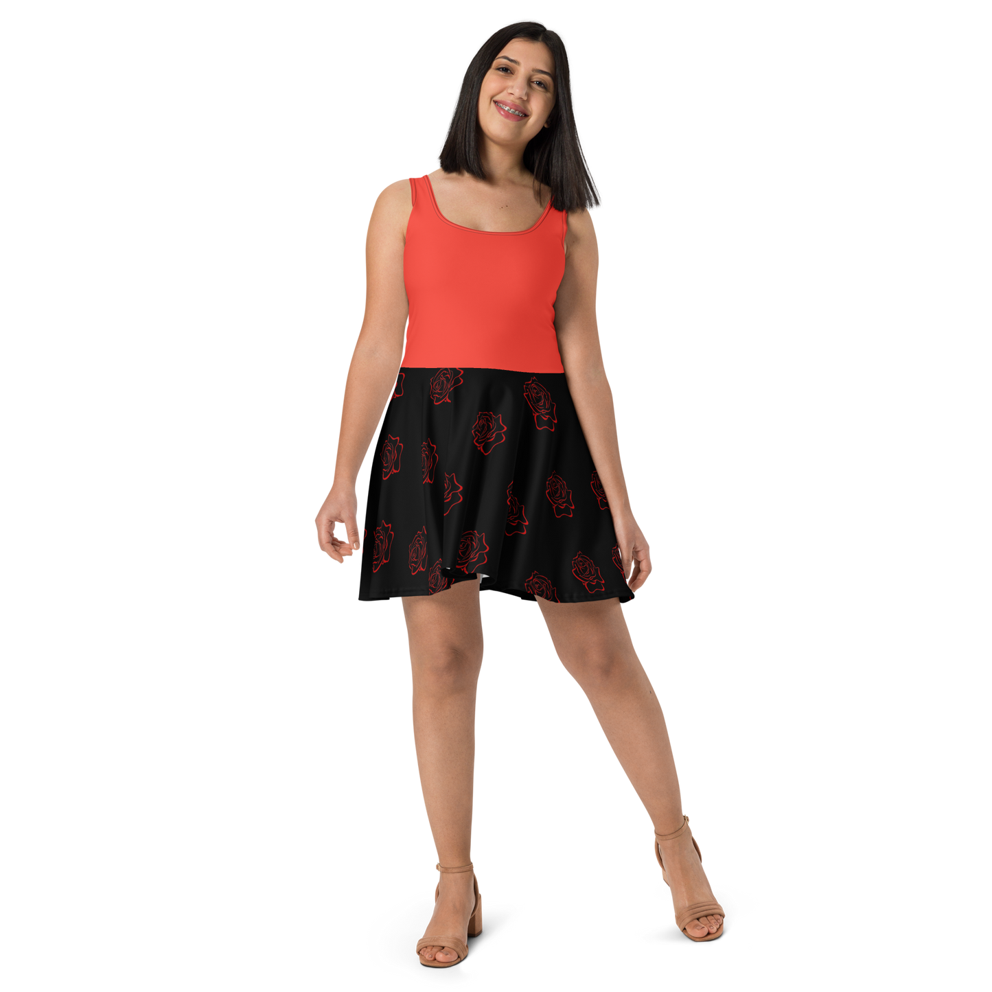 Vestido skater mujer mashka