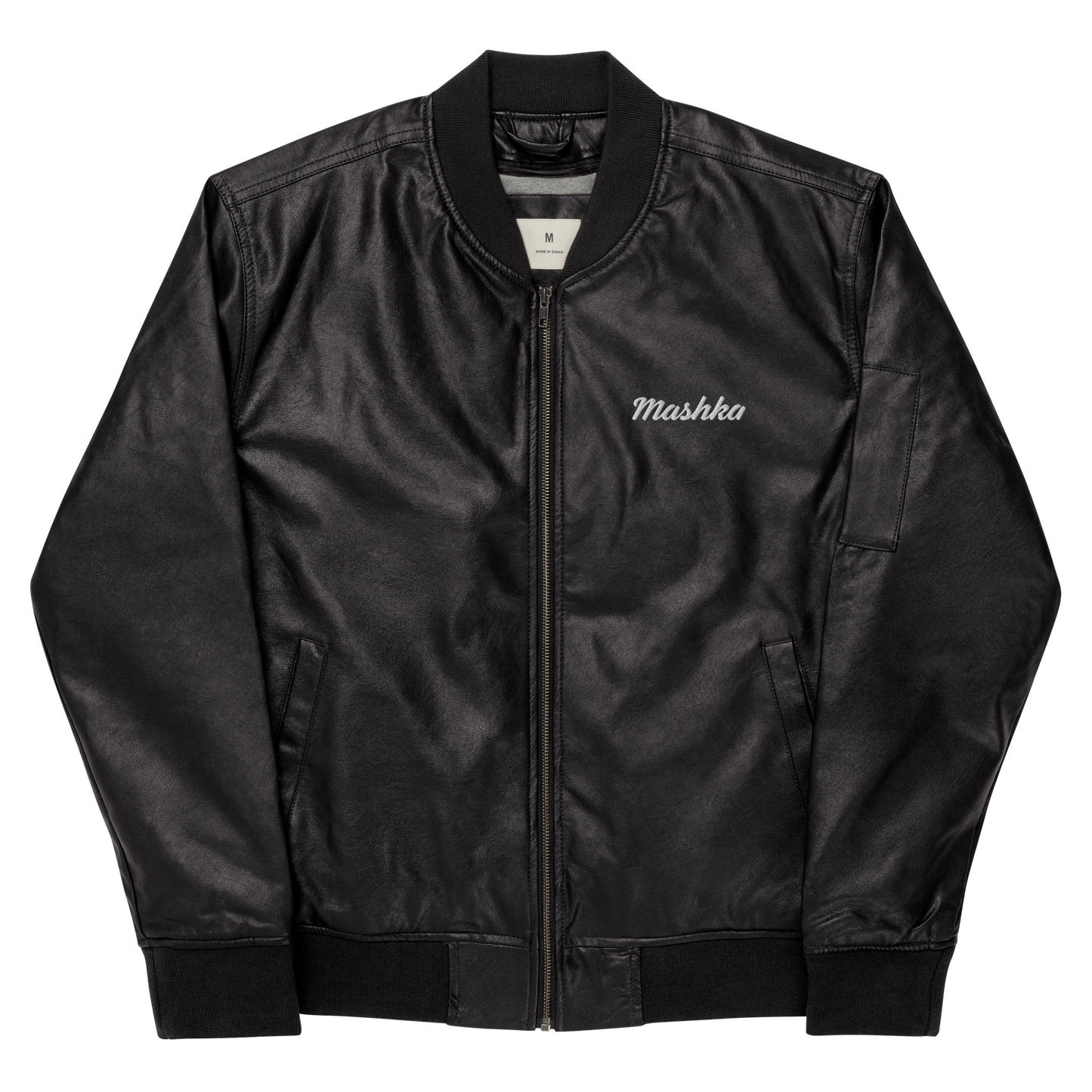 Chaqueta bomber piel vegana mujer mashka