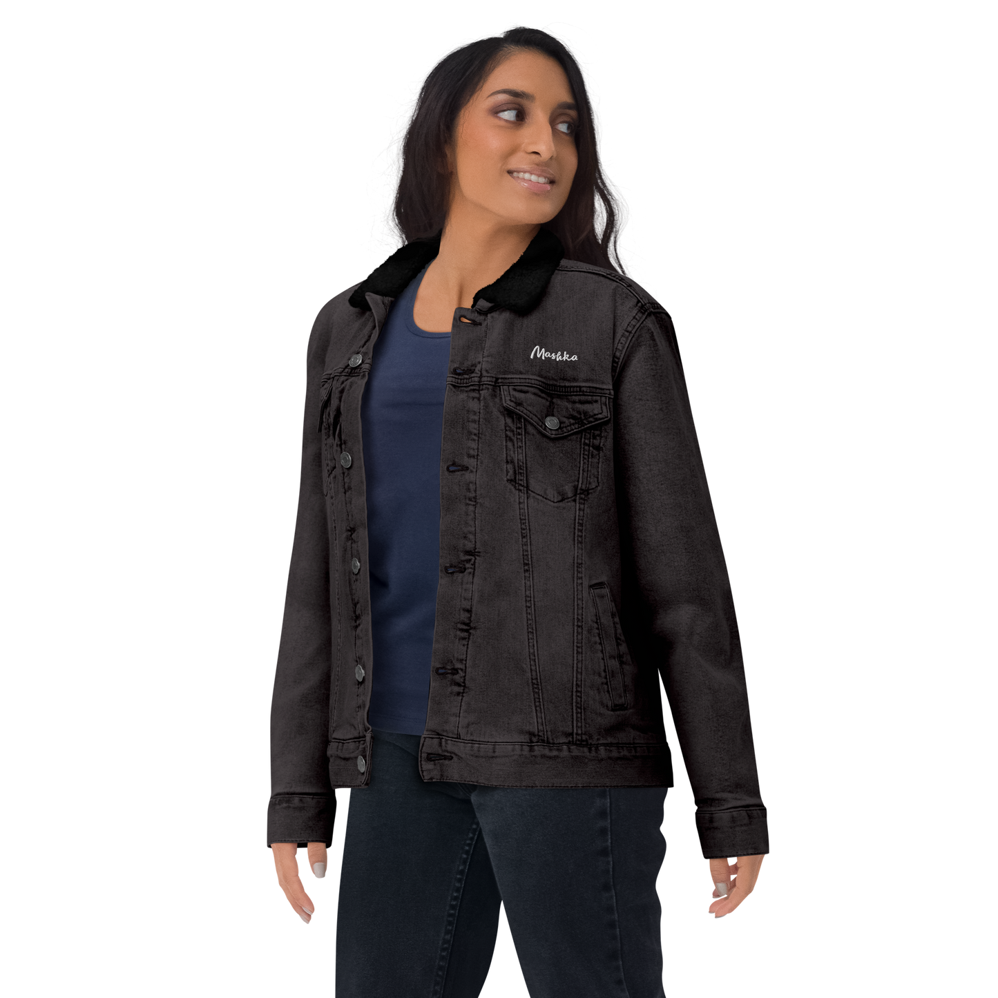 Chaqueta vaquera borreguillo mujer mashka