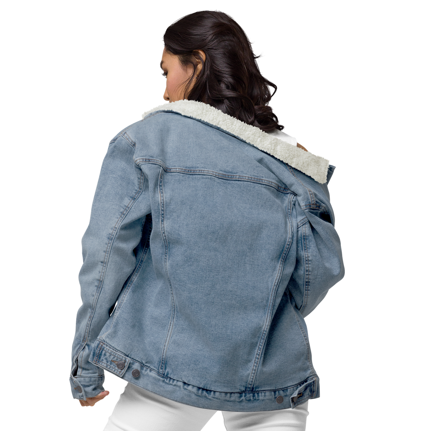 Chaqueta vaquera borreguillo mujer mashka