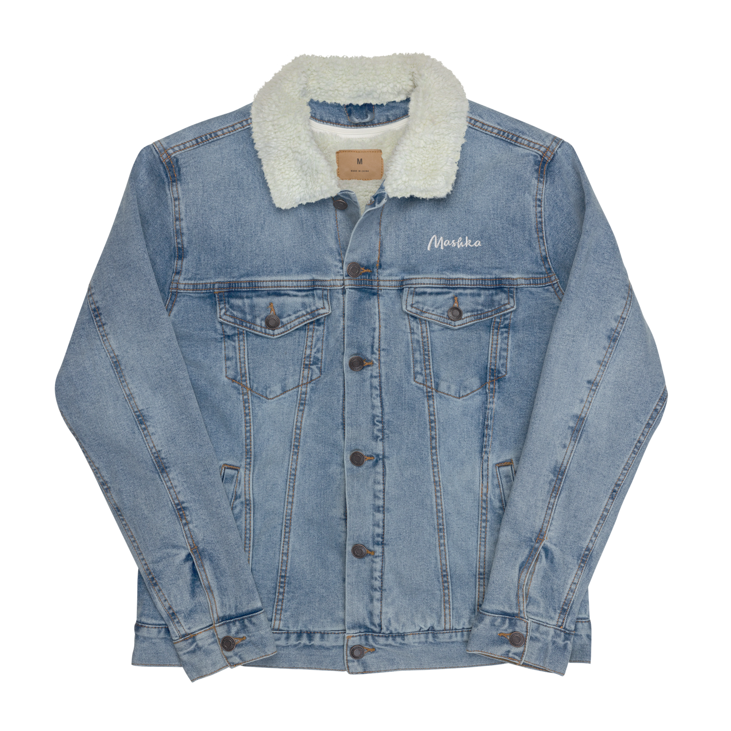 Chaqueta vaquera borreguillo mujer mashka