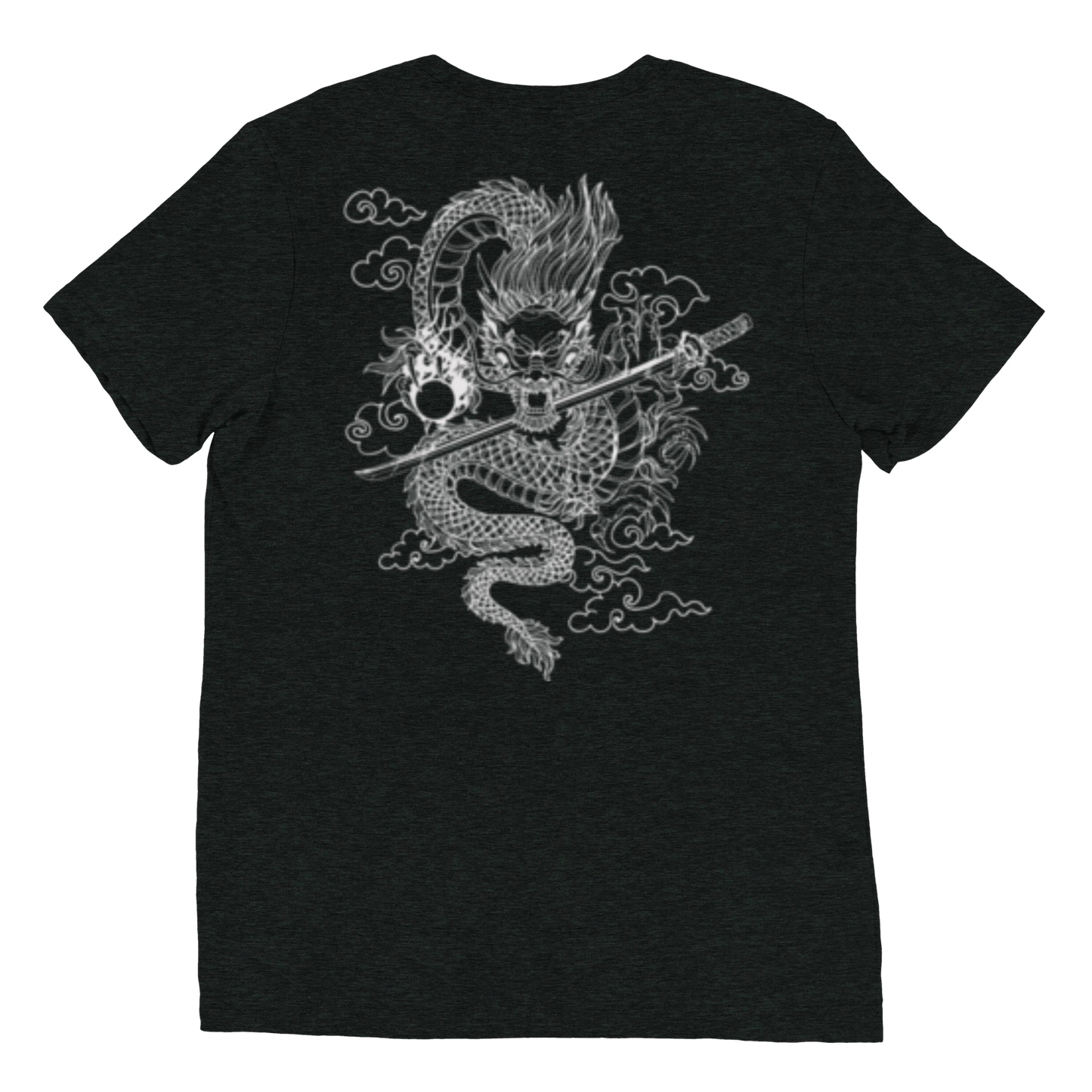 Camiseta de manga corta dragón hombre mashka