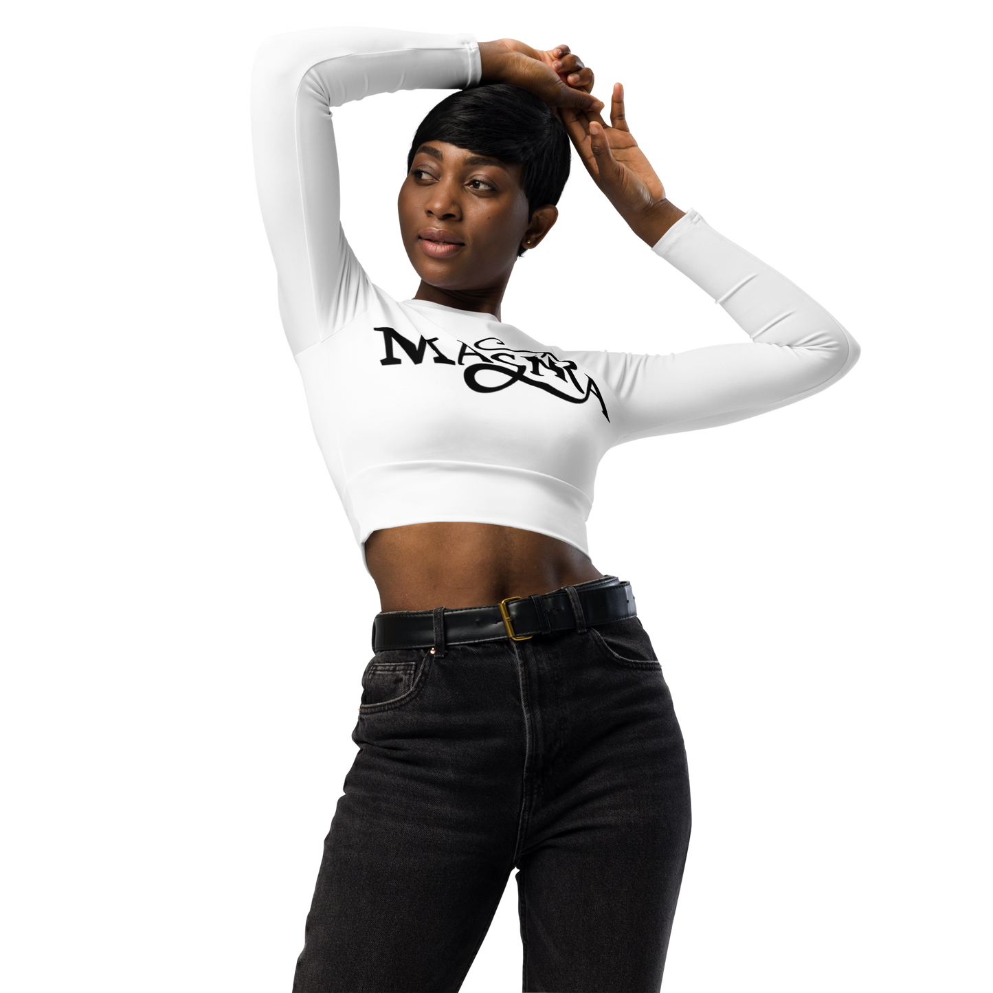 Crop top de manga larga mujer mashka
