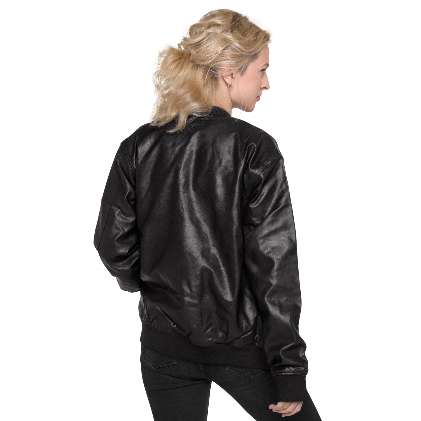 Chaqueta bomber piel vegana mujer mashka