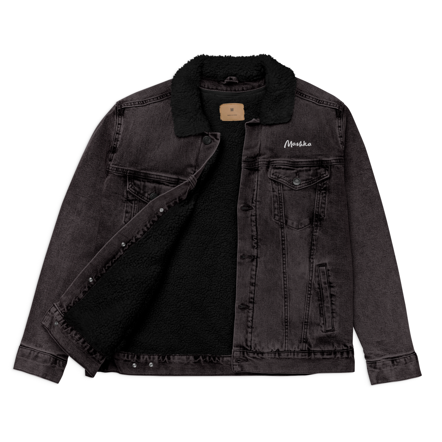 Chaqueta vaquera borreguillo mujer mashka