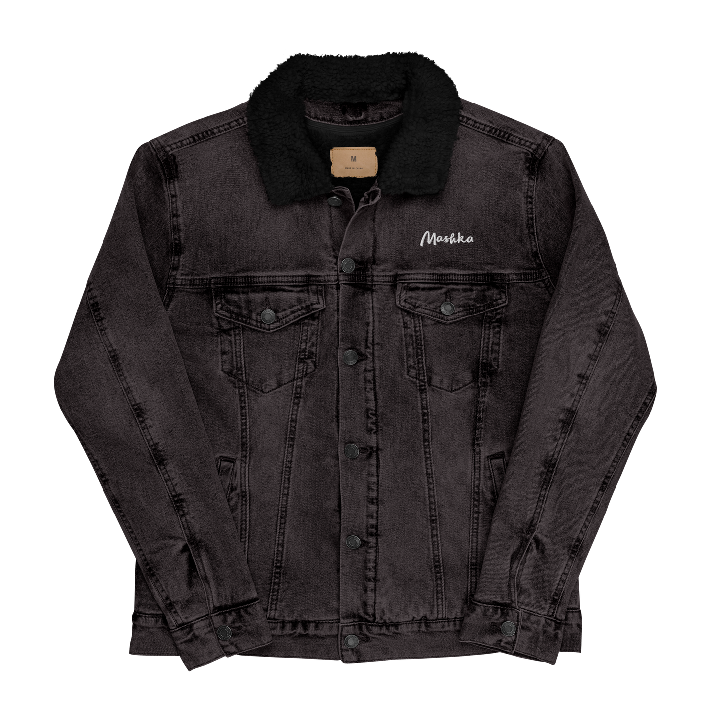 Chaqueta vaquera borreguillo mujer mashka